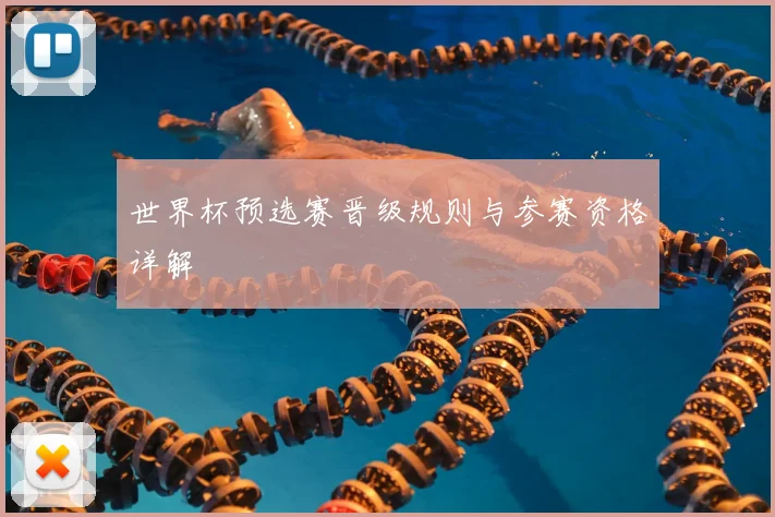 世界杯预选赛晋级规则与参赛资格详解